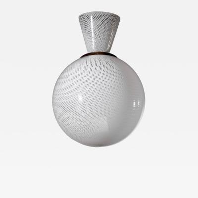  Venini Carlo Scarpa ceiling lamp for Venini