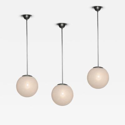  Venini Carlo Scarpa for Venini ceiling lights Italy circa 1950s
