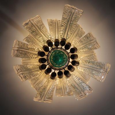  Venini Ceiling Light by Tommaso Buzzi