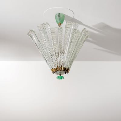  Venini Ceiling Light by Tommaso Buzzi