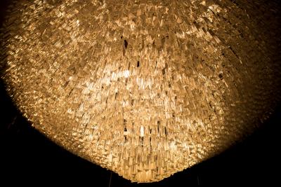  Venini Huge Venini chandelier Italy c1960