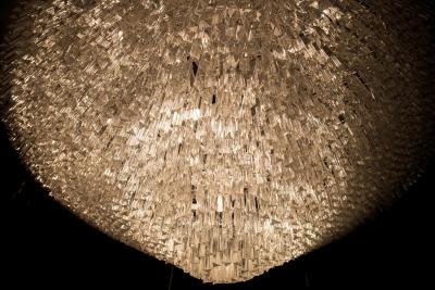  Venini Huge Venini chandelier Italy c1960