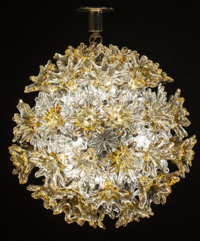  Venini Iconic Venini Esprit Chandelier 1970