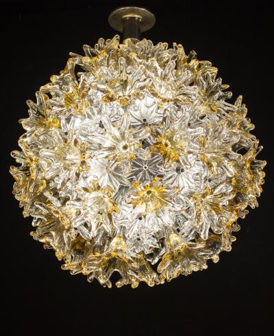  Venini Iconic Venini Esprit Chandelier 1970
