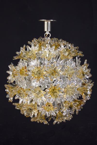  Venini Iconic Venini Esprit Chandelier 1970