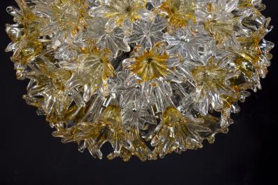  Venini Iconic Venini Esprit Chandelier 1970