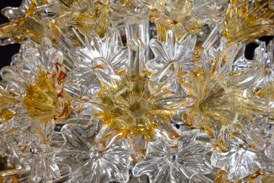  Venini Iconic Venini Esprit Chandelier 1970