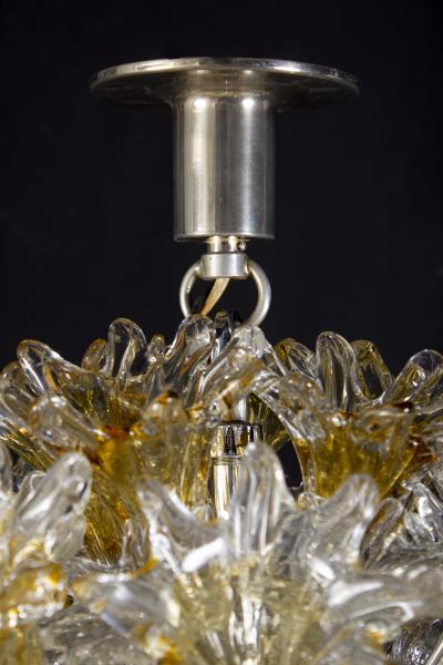  Venini Iconic Venini Esprit Chandelier 1970