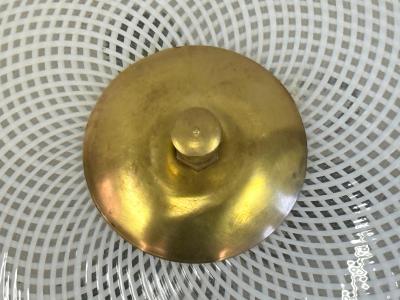  Venini Italian Mid Century Murano Glass Flush Mount Light Fixture by Venini 1940 1950