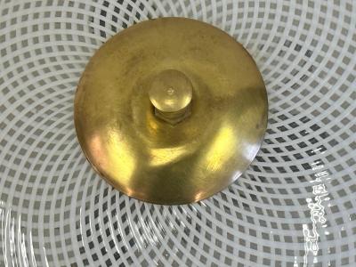  Venini Italian Mid Century Murano Glass Flush Mount Light Fixture by Venini 1940 1950