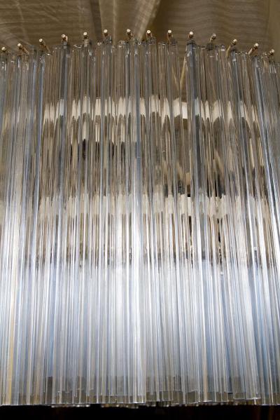  Venini LARGE VENINI ART GLASS CHANDELIER