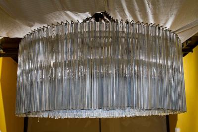  Venini LARGE VENINI ART GLASS CHANDELIER