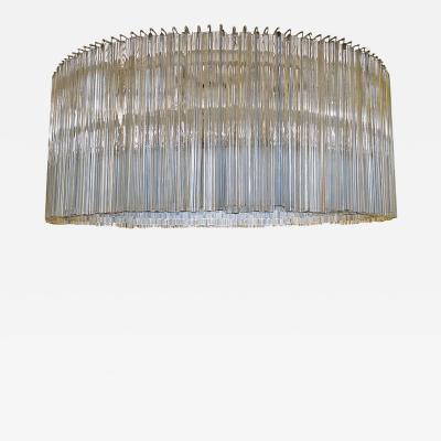  Venini LARGE VENINI ART GLASS CHANDELIER