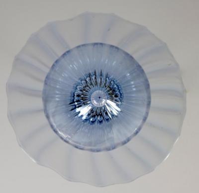  Venini Light Blue Venini Murano Lantern 1940s