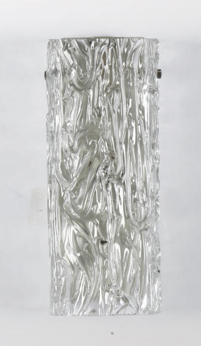  Venini Midcentury Wall Sconces by Toni Zuccheri