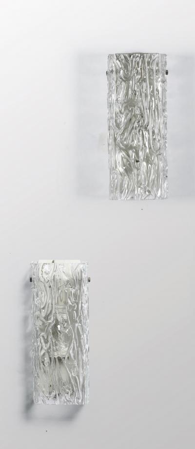  Venini Midcentury Wall Sconces by Toni Zuccheri