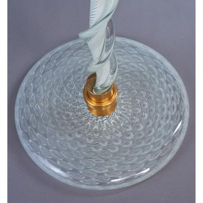  Venini Murano Glass Floor Lamp attributed to Venini