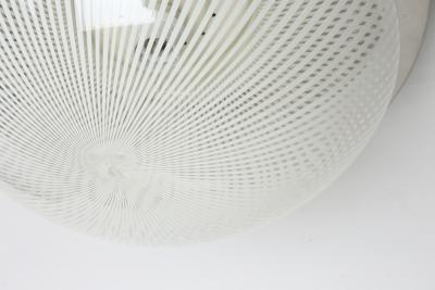  Venini Murano glass flush mount lights by Venini attributed