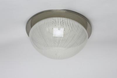  Venini Murano glass flush mount lights by Venini attributed