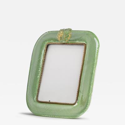  Venini Murano glass frame