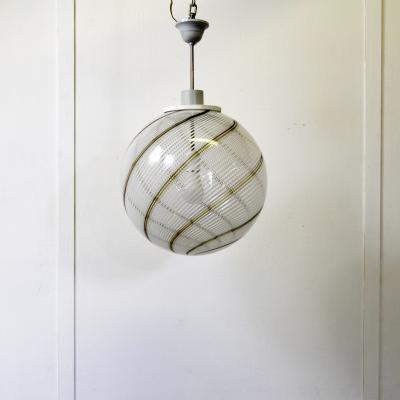  Venini Murano glass pendant Venice 1950s att Venini 