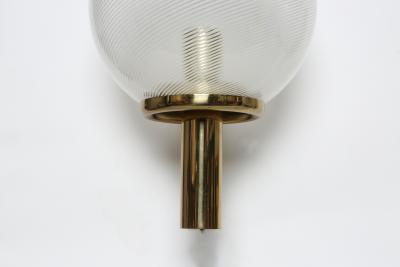  Venini Murano glass sconces by Venini set of 2 attributed