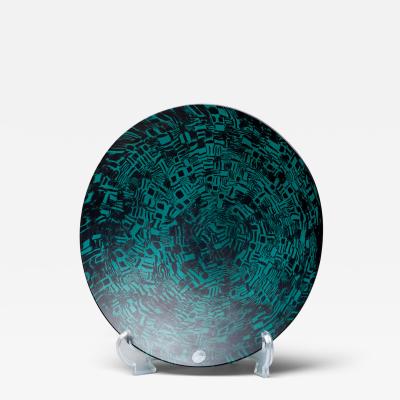  Venini Murrine Glass Plate by Santillana for Venini Italy