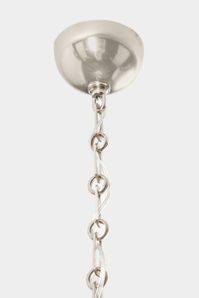  Venini Original Venini Tiered Amber Clear Glass Chandelier from Trilobo Series