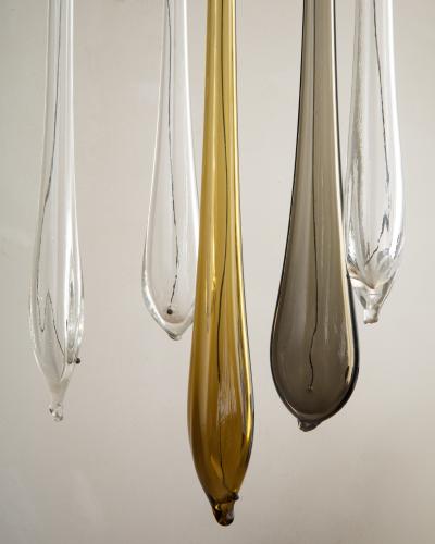  Venini Pair of Ceiling Lights by Venini