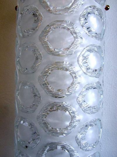  Venini Pair of Italian Modern Sconces by Venini