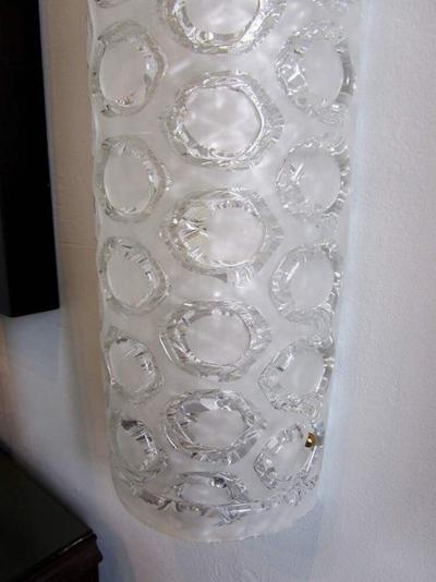  Venini Pair of Italian Modern Sconces by Venini