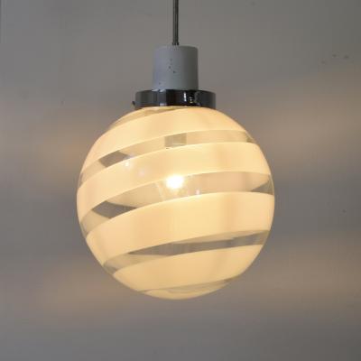  Venini Pendant lamp Murano glass 1970 Att Venini