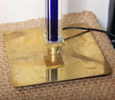  Venini Signed Venini Vintage Murano Glass Floor Lamp Signed