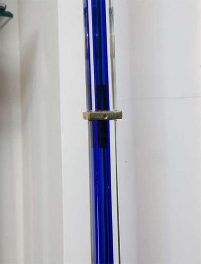  Venini Signed Venini Vintage Murano Glass Floor Lamp Signed