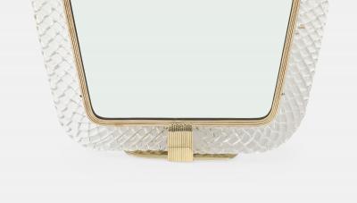  Venini Treccia Table or Vanity Mirror by Venini