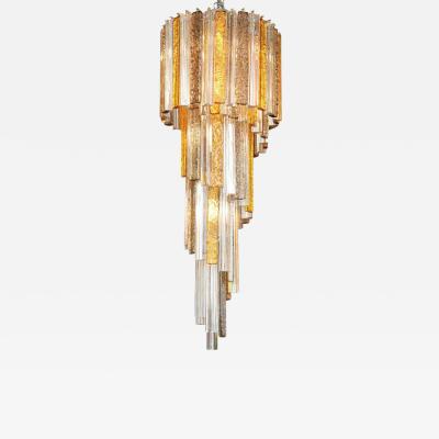  Venini VENINI CHANDELIER MADE IN VENICE 1965
