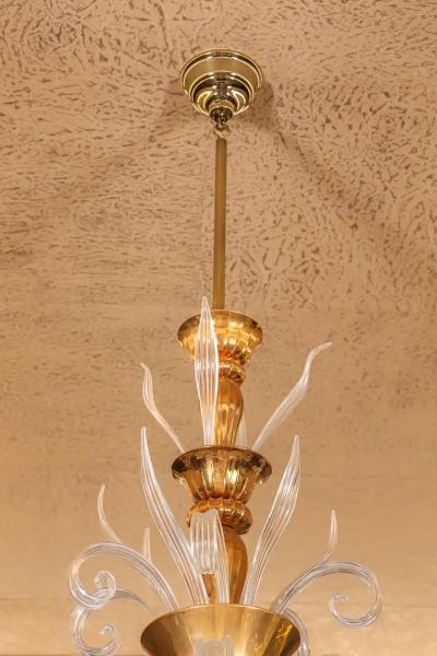  Venini Venini 21 Arm Chandelier