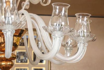  Venini Venini 21 Arm Chandelier