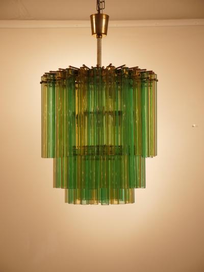  Venini Venini Chandelier Murano Glass Mid Century Modern Italy 1960
