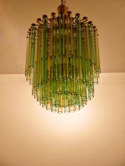  Venini Venini Chandelier Murano Glass Mid Century Modern Italy 1960