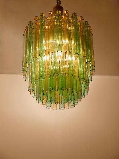  Venini Venini Chandelier Murano Glass Mid Century Modern Italy 1960