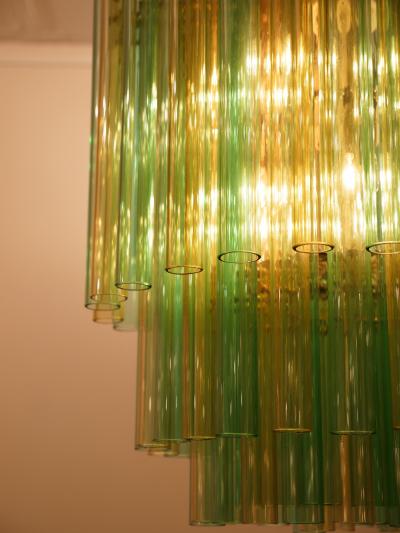  Venini Venini Chandelier Murano Glass Mid Century Modern Italy 1960
