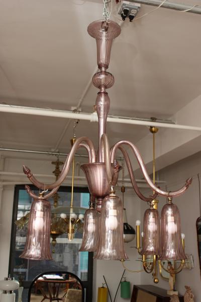  Venini Venini Chandelier designed by Napoleone Martinuzzi Italy 1930