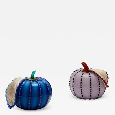  Venini Venini Glass Pumpkin Sculptures by Napoleone Martinuzzi 1920s