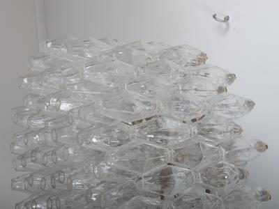  Venini Venini Murano Poliedri chandelier by Carlo Scarpa c1960