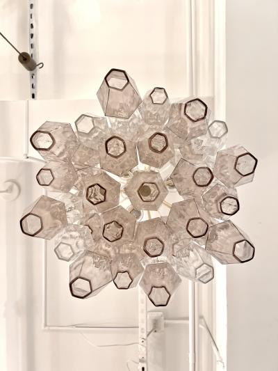  Venini Venini Polyhedral Drum Chandelier
