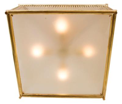  Venini Venini Style Brass Square Ceiling Fixtures