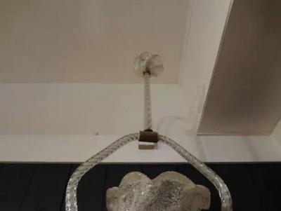  Venini Venini Style Murano Glass Chandelier or Lantern