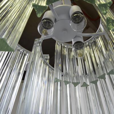  Venini Venini murano trilobo glass pendant 1960s