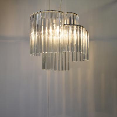  Venini Venini murano trilobo glass pendant 1960s